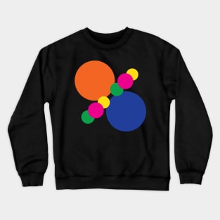 Circle colorful pattern Crewneck Sweatshirt